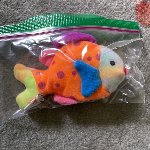 Lips the fish Teenie beanie McDonald’s collectible - Picture 2 of 2